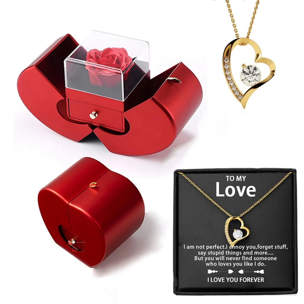 Eternal Love - Necklace & Message Gift Box