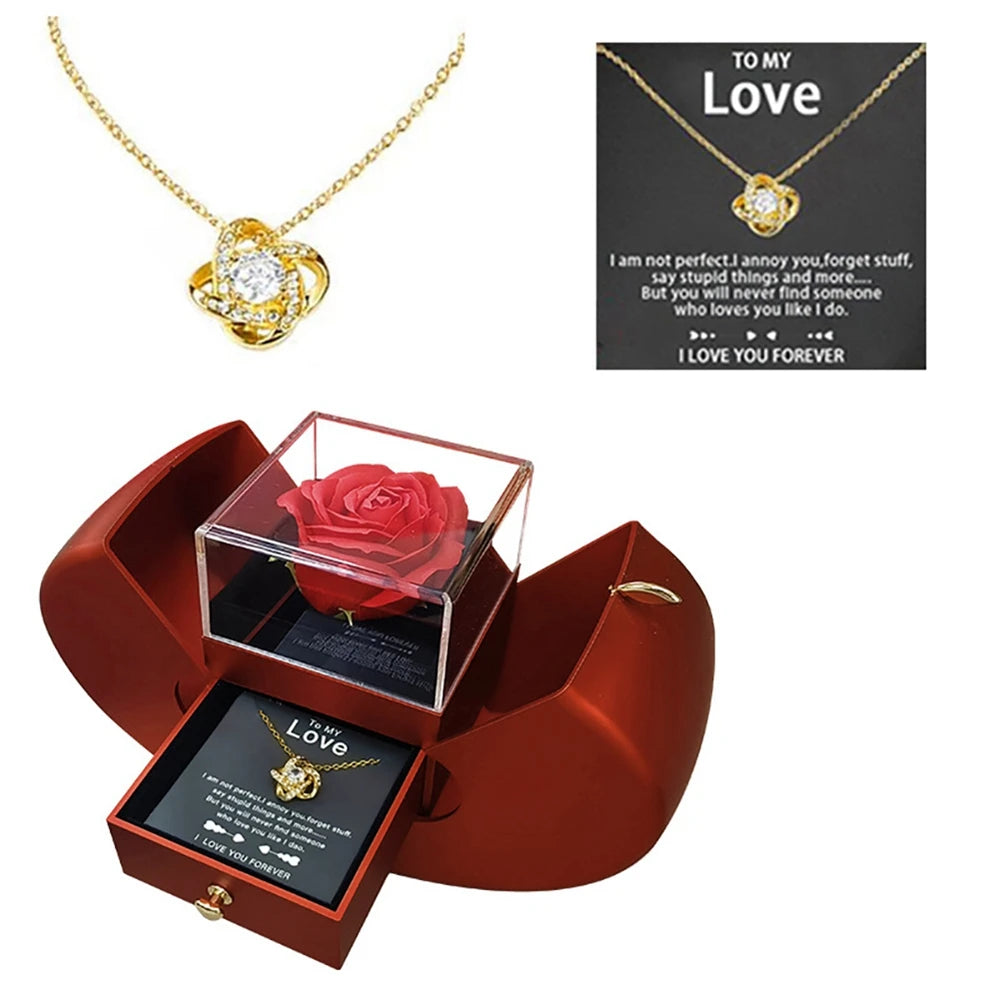 Eternal Love - Necklace & Message Gift Box